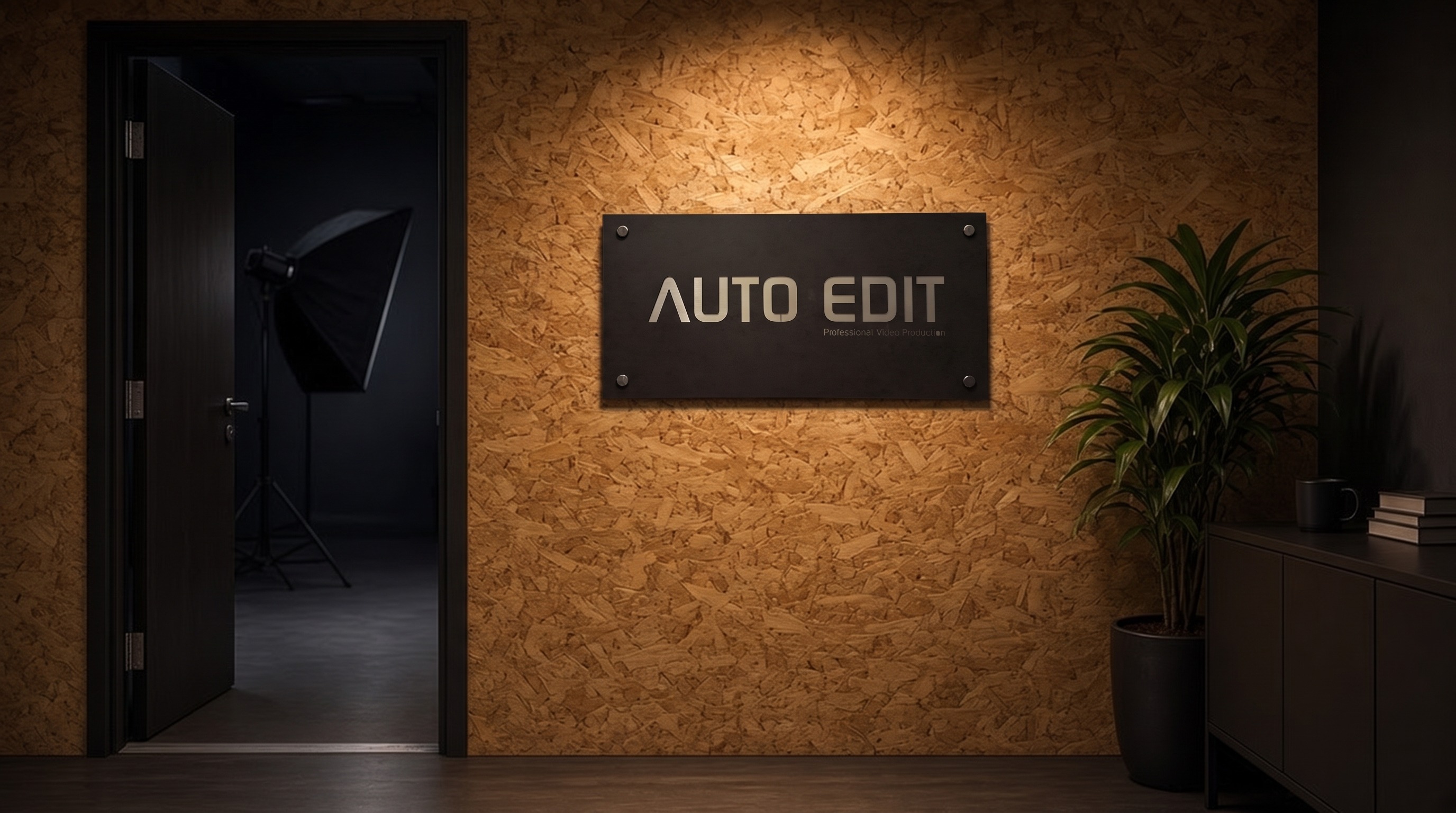 Auto Edit office signboard
